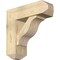 Ekena Millwork Funston Craftsman Rough Sawn Bracket w/ Offset Brace, Douglas Fir, 8"W x 24"D x 24"H BKT0806X24X24FST04RDF - alternate 1